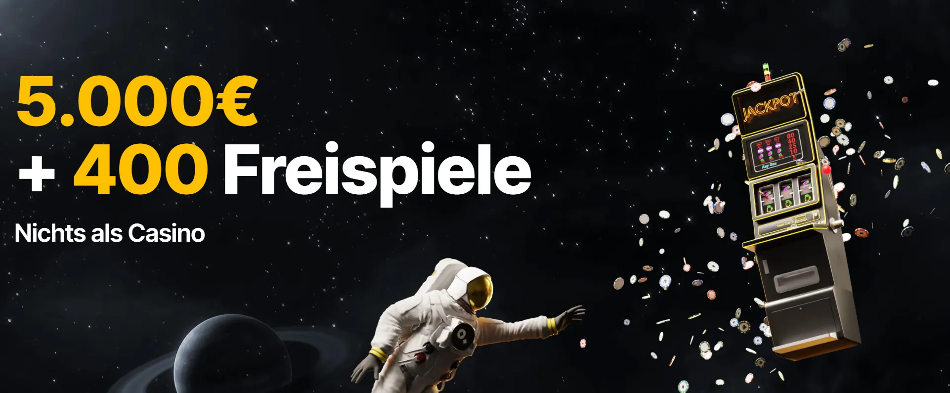 Just Casino Banner Dekstop